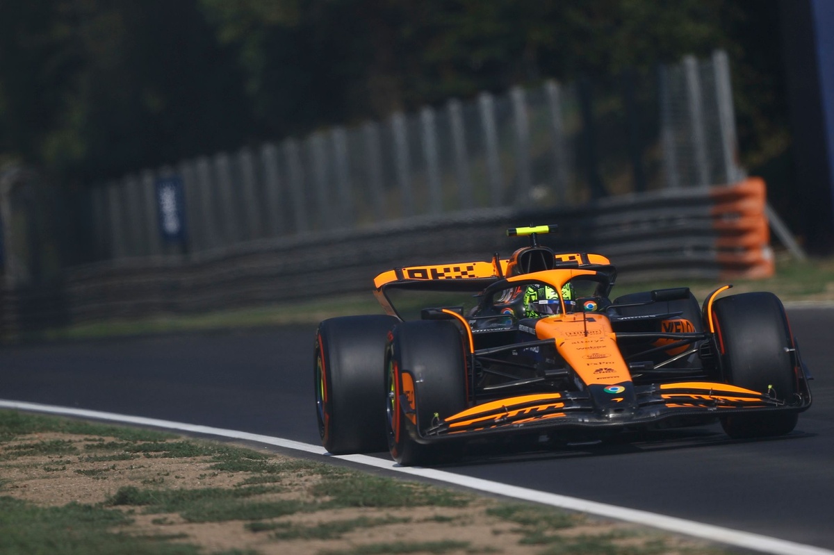 Norris McLaren 20km/h faster on Monza straights than last year DailyGP