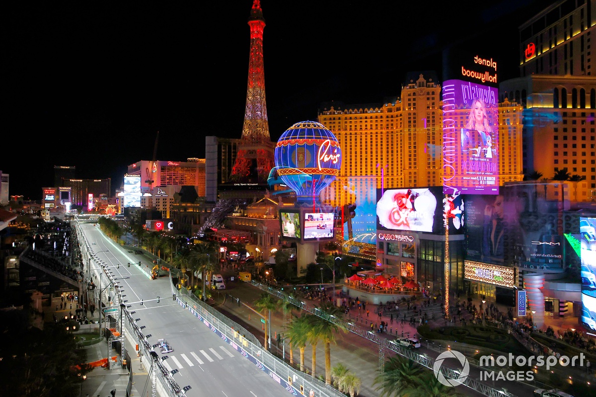 Las Vegas GP reveals support race, paddock ice rink for 2024 F1 race